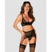 Комплект Obsessive GLANDEZ SET bra thong garter