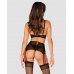 Комплект Obsessive GLANDEZ SET bra thong garter